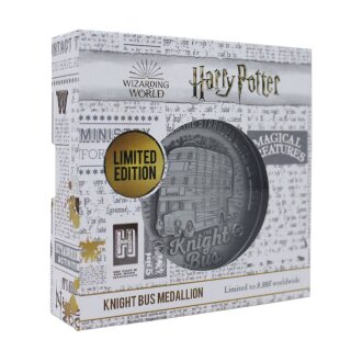 Harry Potter Knight Bus Medallion