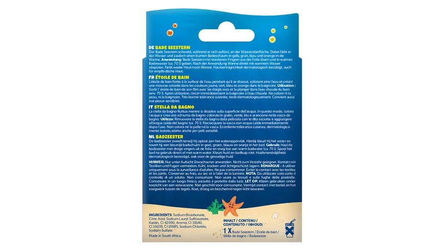 Tinti - Bade Seestern 65 g