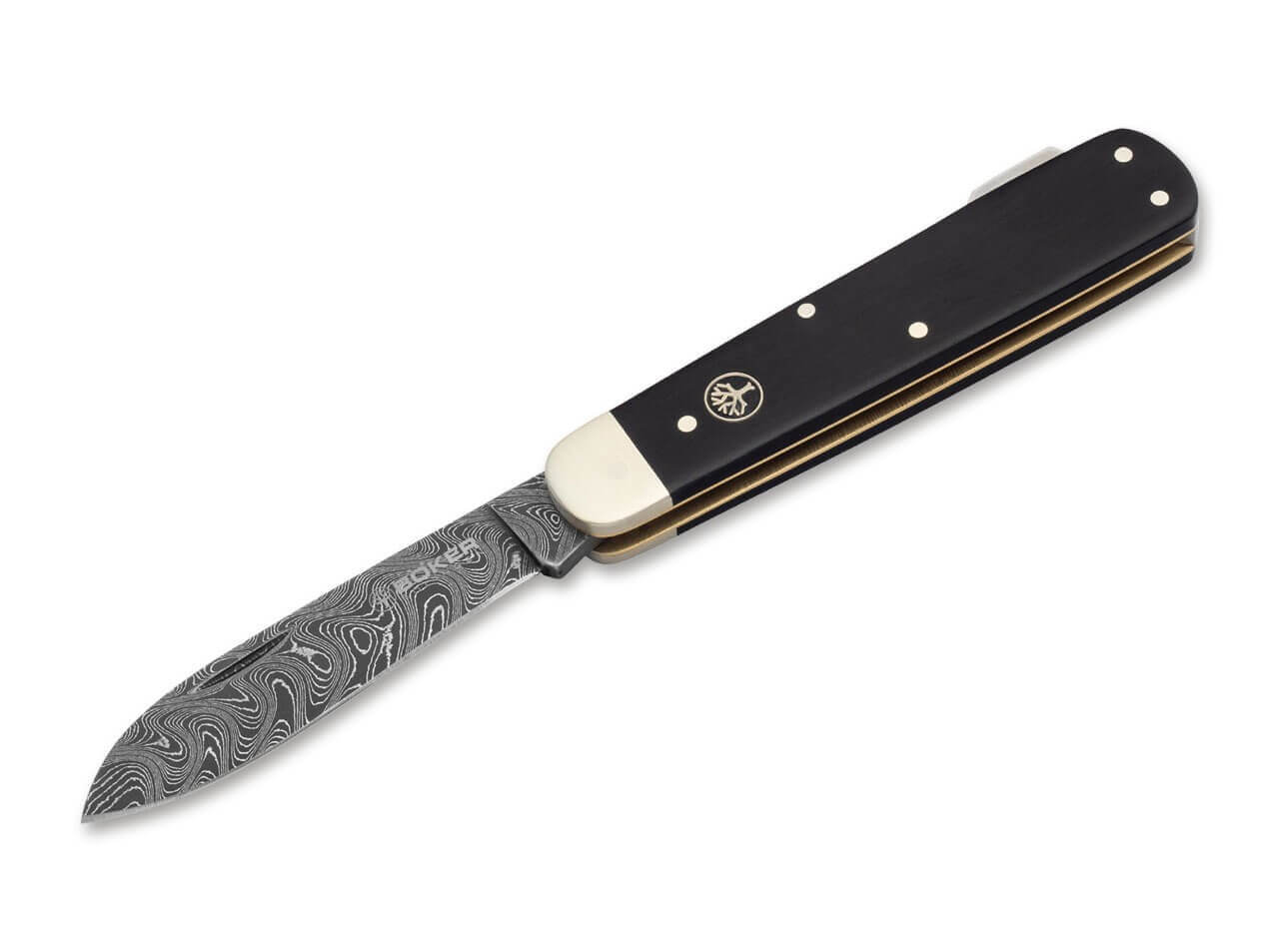 Jagdmesser Mono Damast Grenadill