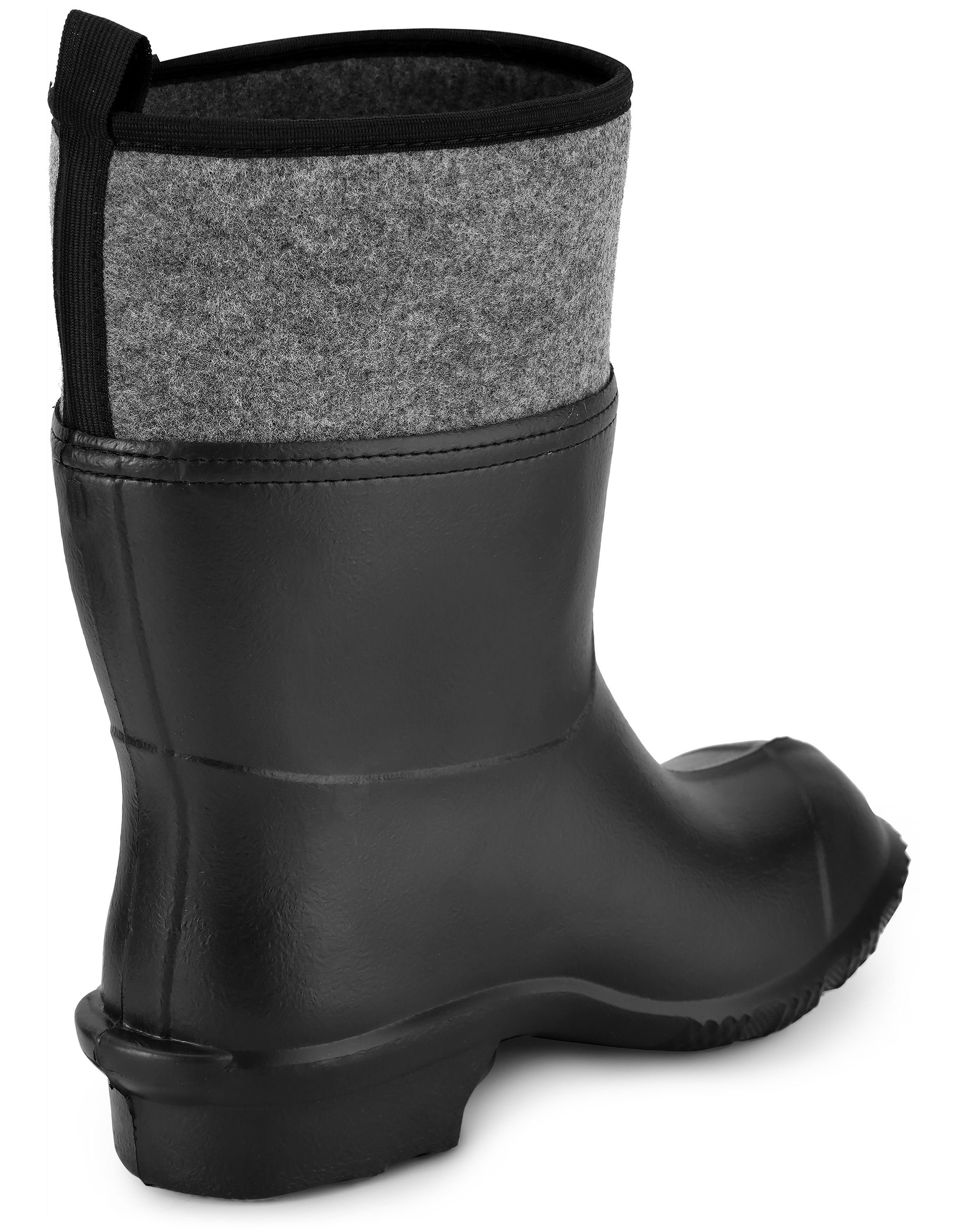 Ladeheid Herren federleichte EVA Thermo Gummistiefel gefüttert LA-804 Gummistiefel