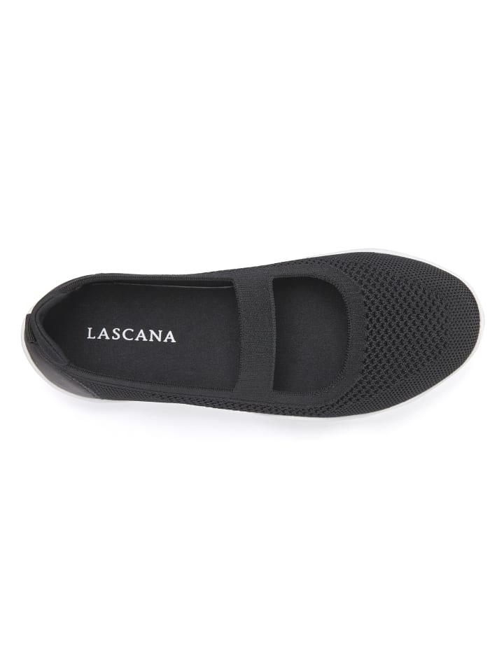 LASCANA Sneaker Ballerinas in schwarz günstig kaufen