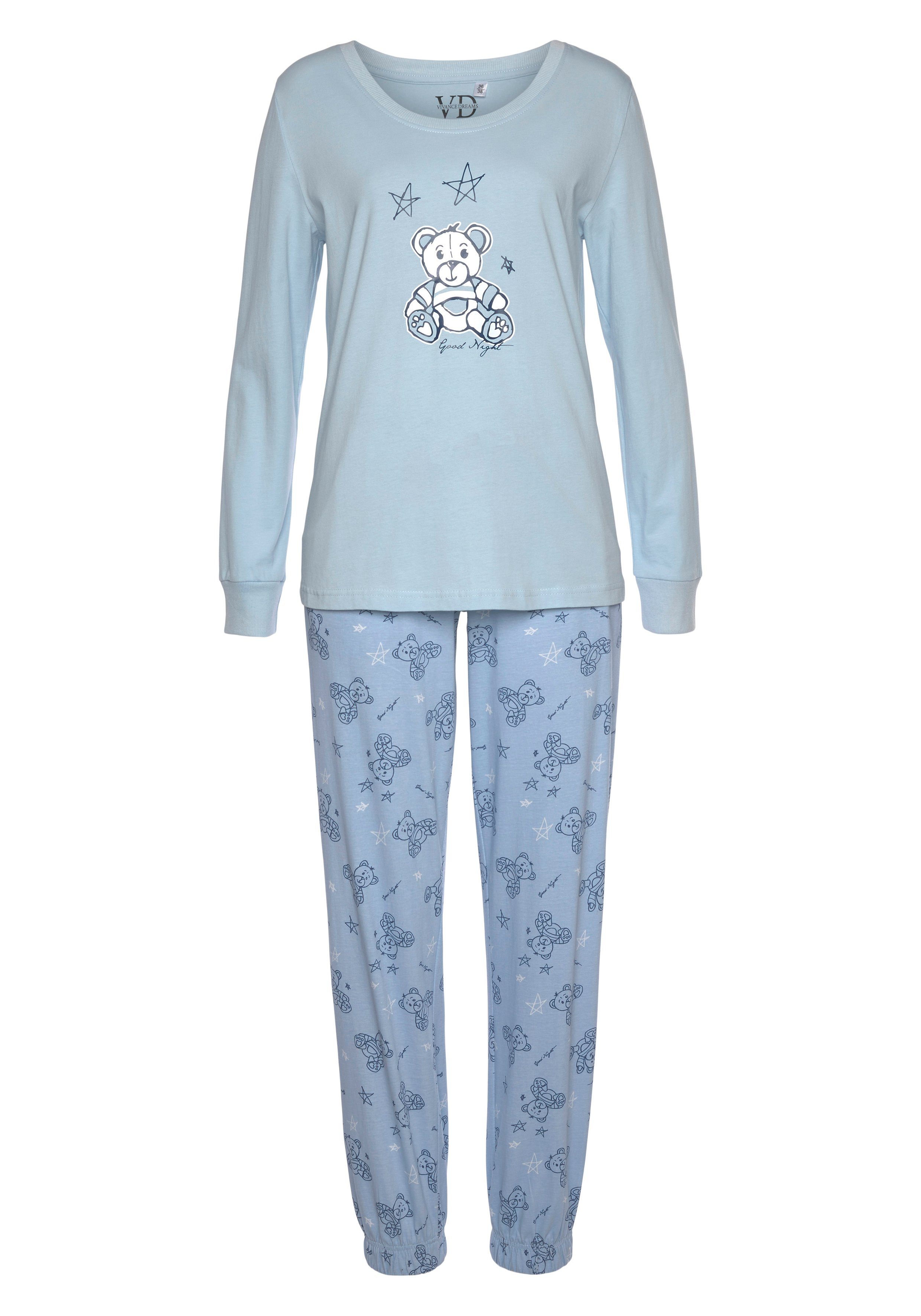 Vivance Dreams Pyjama (2 tlg., 1 Stück)