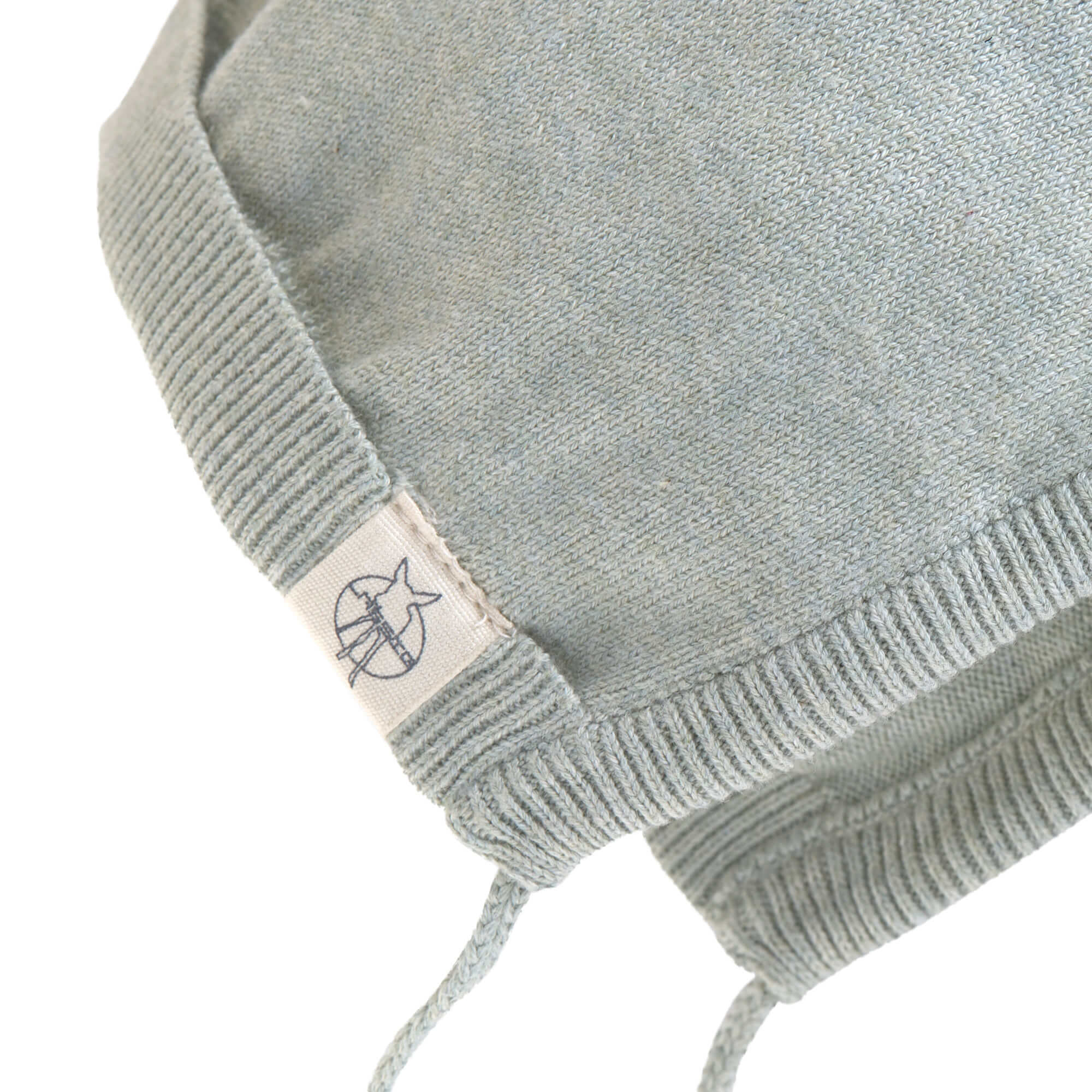 Baby Mütze - Strickmütze, Salbei