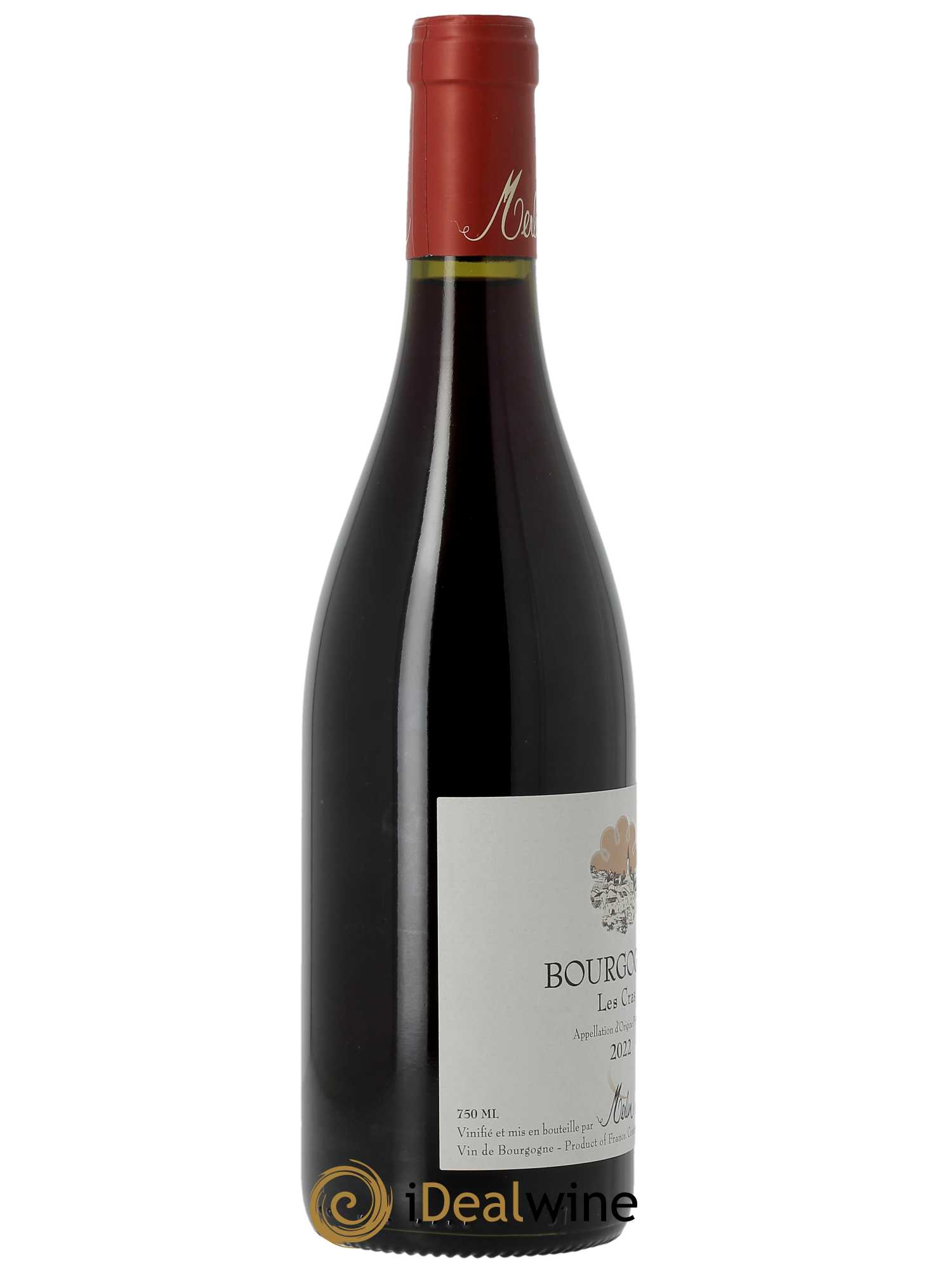 Bourgogne Les Cras Olivier Merlin  2022 - Lot de 1 Bouteille
