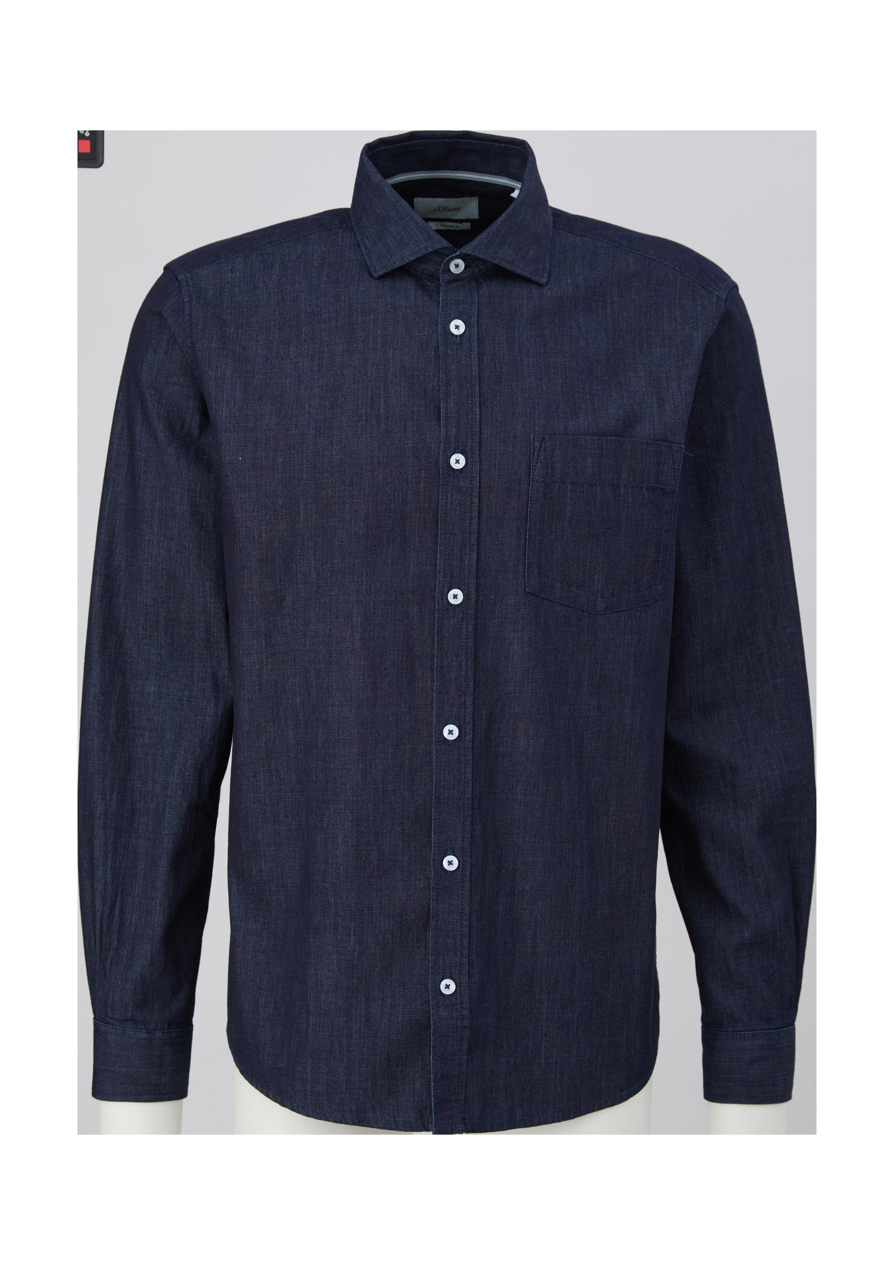 Regular: Hemd im Denim-Look  2127459-57Y2