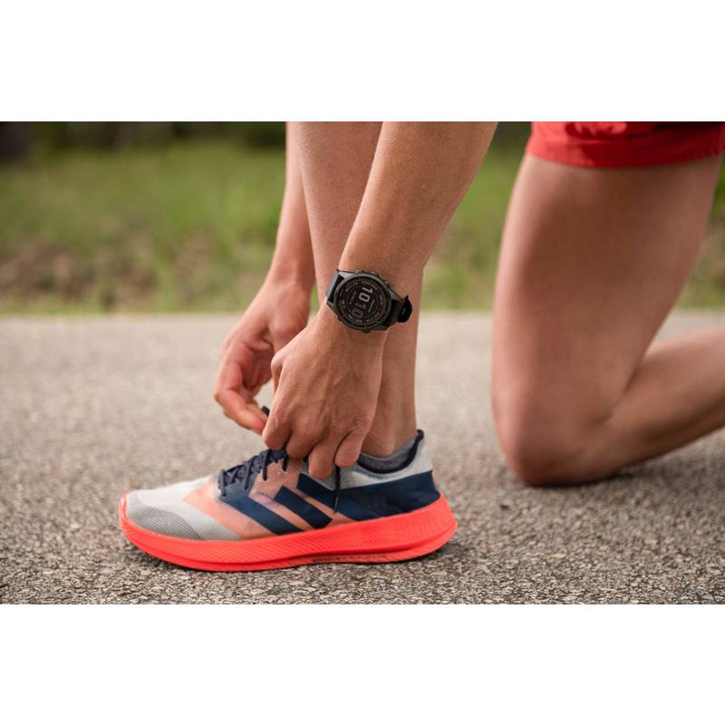 Garmin fenix 7S Sapphire Solar Titan Sportuhr