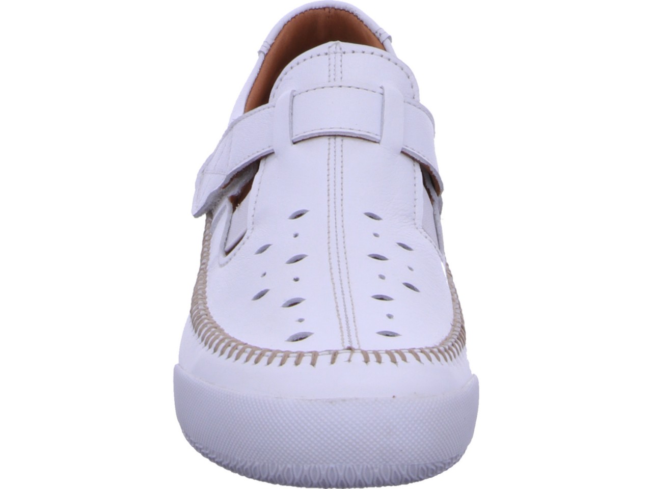 DIVERSE Sportliche Slipper weiss
