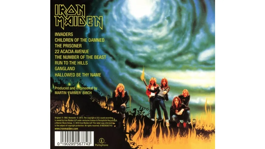 The Number Of The Beast (Remastered) Digipak