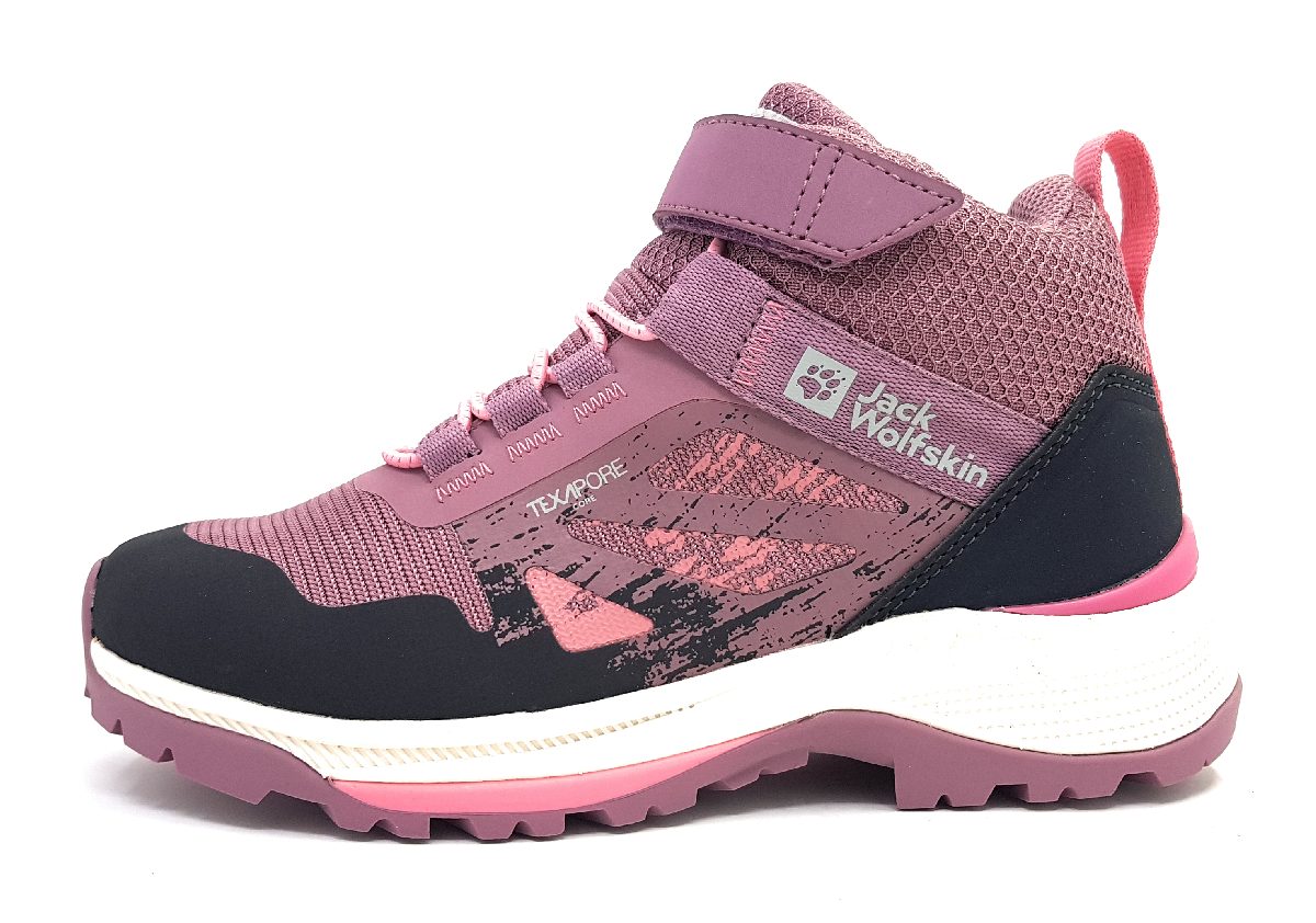 Jack Wolfskin Villi Hikers Tex. Mid K 4056821/2197 Rosa Mauve
