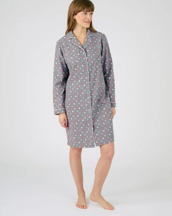 Liquette flanelle coton imprimée