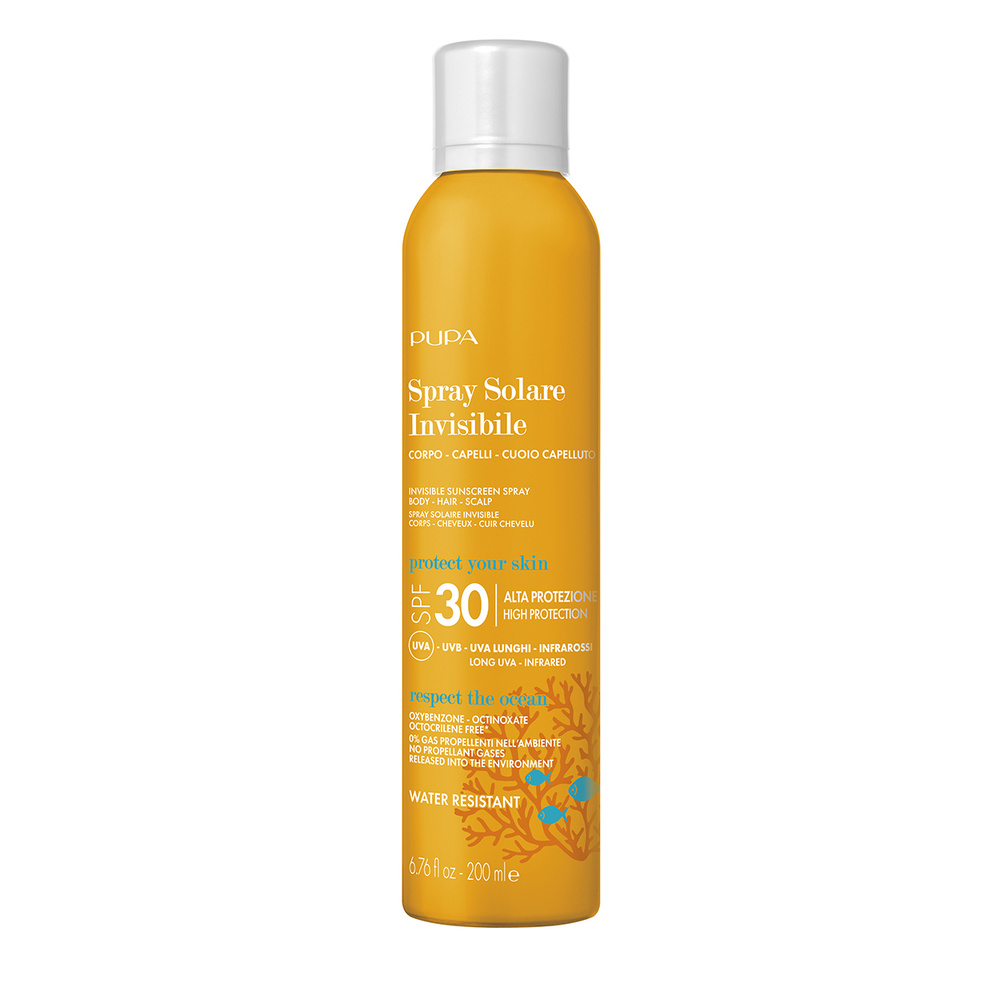 Pupa Milano SPRAY SOLAIRE INVISIBILE MULTIFONCTION SPF 30 - 200 ML SPRAY SOLAIRE CORPS