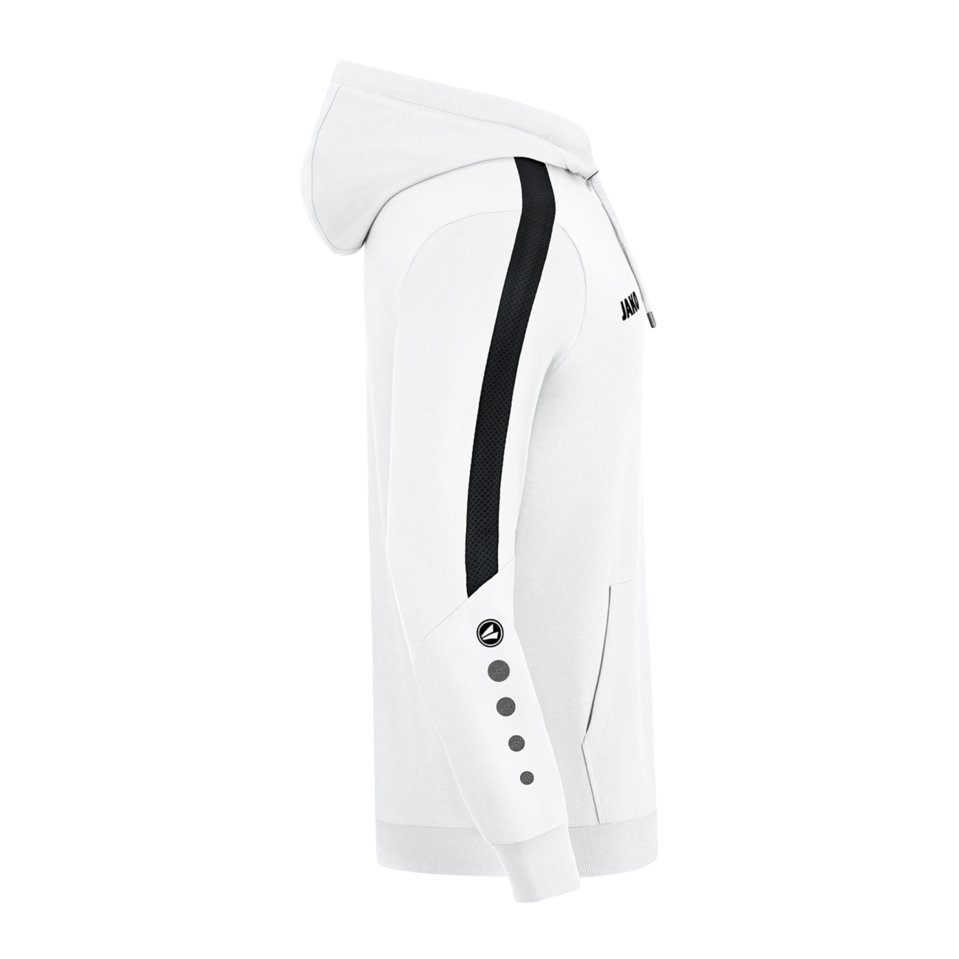 JAKO Power Hoody Kids Weiss Schwarz F000