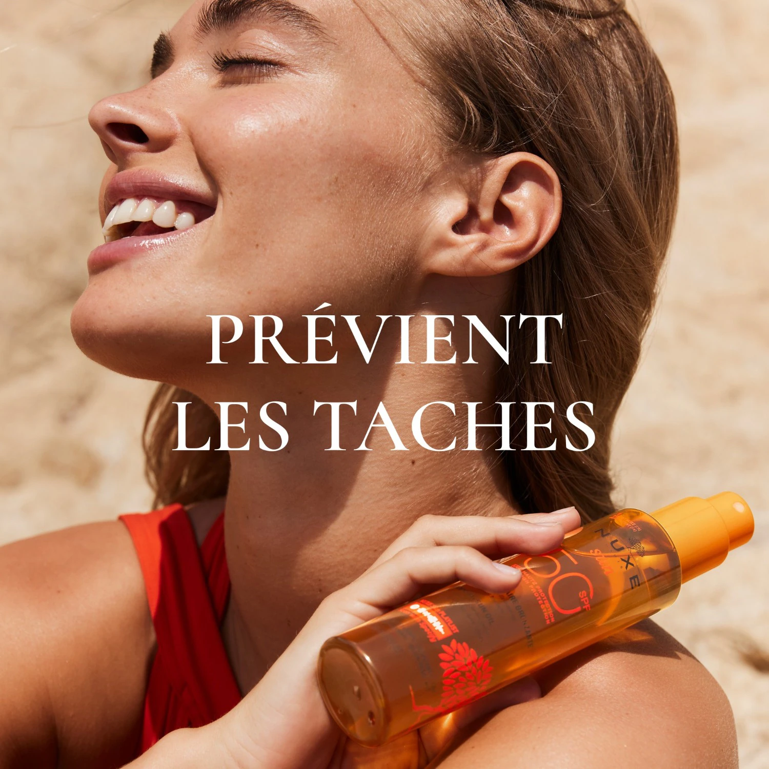 NUXE High Protection Rusketusöljy SPF50 kasvoille ja vartalolle