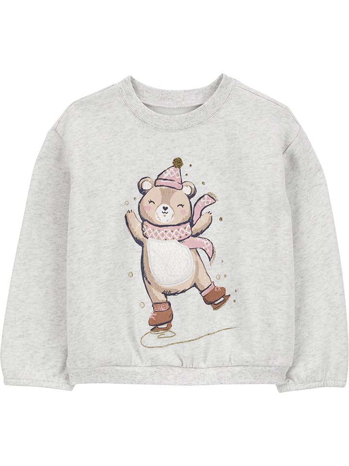 carter's Sweatshirt in Grau günstig kaufen