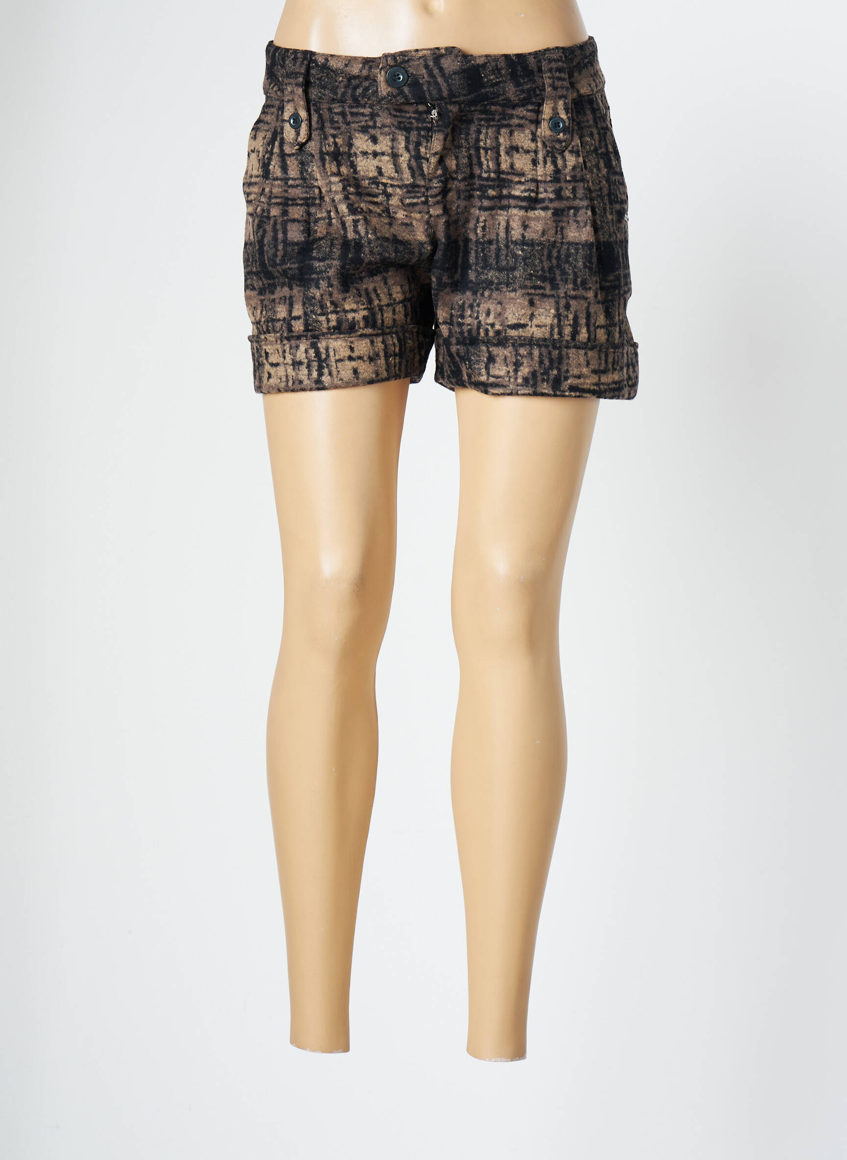 Banana Moon Shorts 1 Femme couleur marron