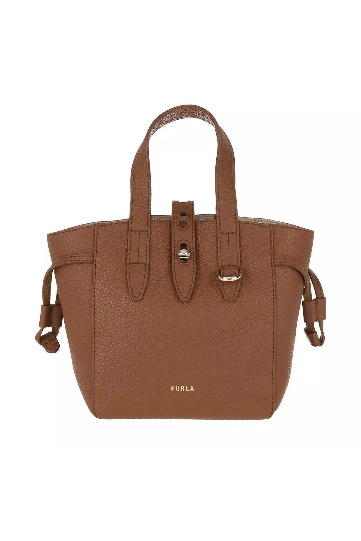 FURLA  Net Mini Tote Cognac