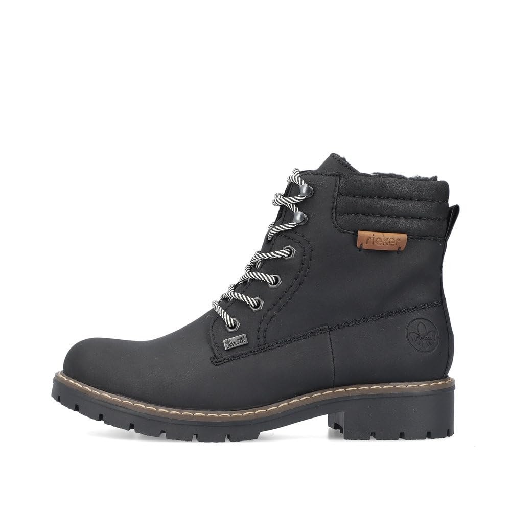 RIEKER Winterstiefel schwarz