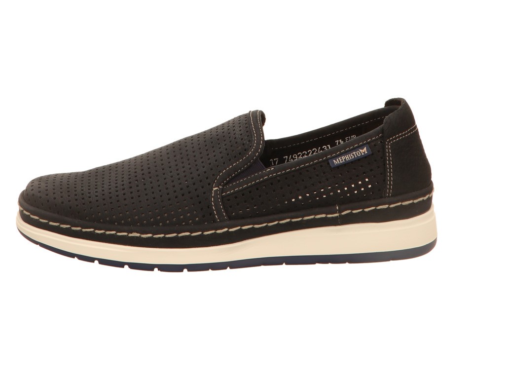 MEPHISTO Komfort Slipper blau