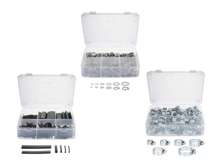 Conjunto de discos PARKSIDE® ou conjunto de reforço termorretrátil ou conjunto de colares serrilhados