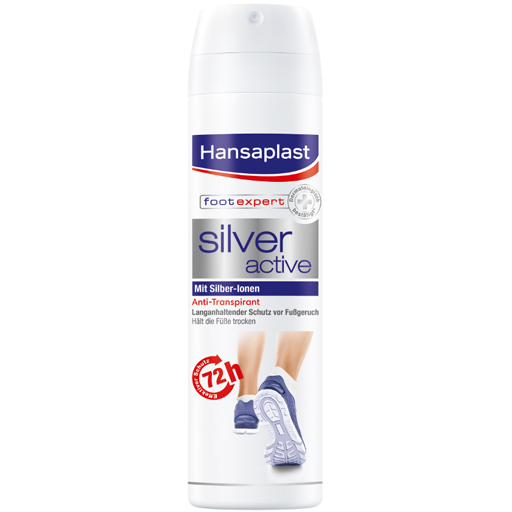 HANSAPLAST Fußspray Silver Active  150 ml  Spray