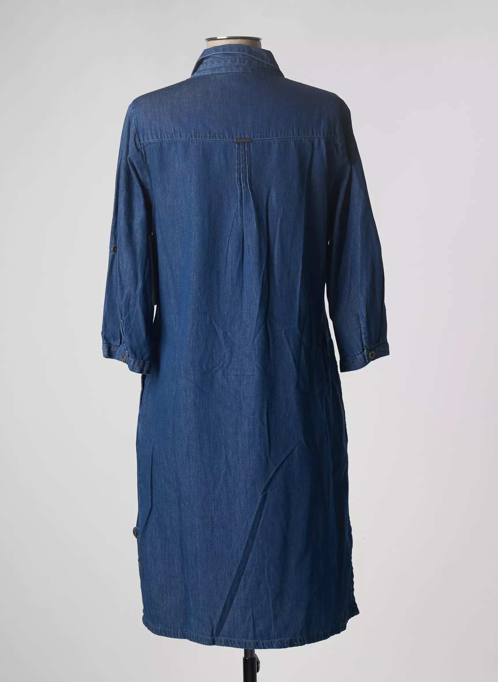 Agathe   Louise Robes Mi Longues Femme couleur bleu