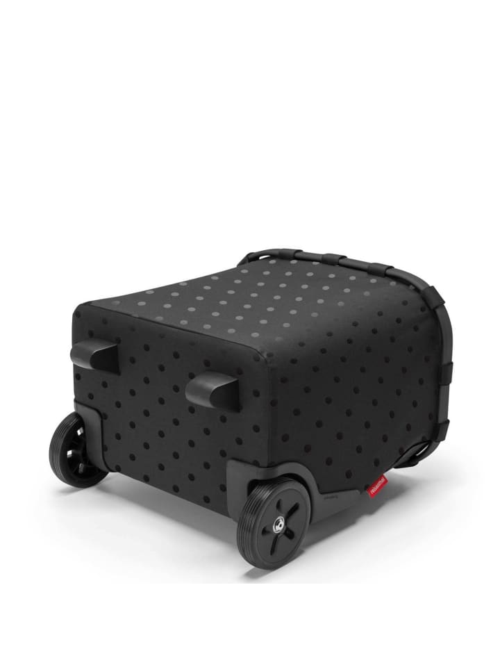 Reisenthel carrycruiser - Einkaufstrolley 47.5 cm (frame raffia black) in frame glossy dots black günstig kaufen onesize
