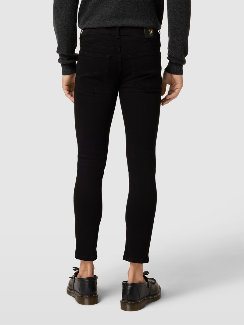 Jeans im 5-Pocket-Design Modell 'CDW' in schwarz