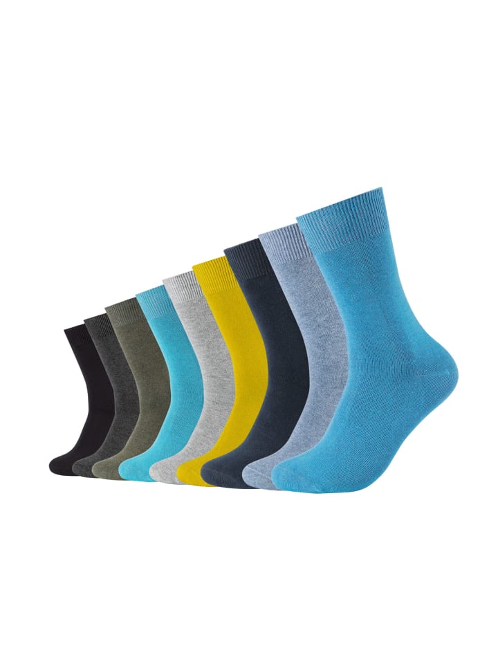 camano Socken 9er Pack comfort in turquoise günstig kaufen