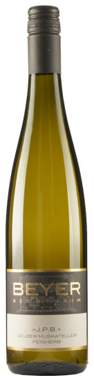 2021 Kollektion J.P.B. Gelber Muskateller feinherb - Weingut Johann P. Beyer
