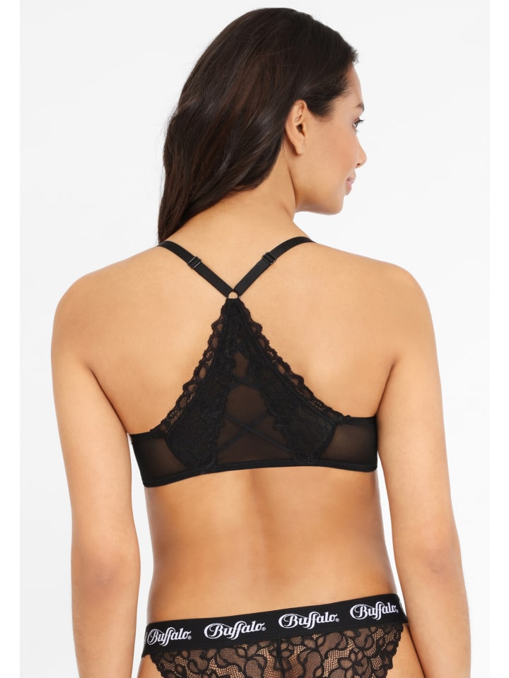Buffalo Push-up-BH in schwarz günstig kaufen