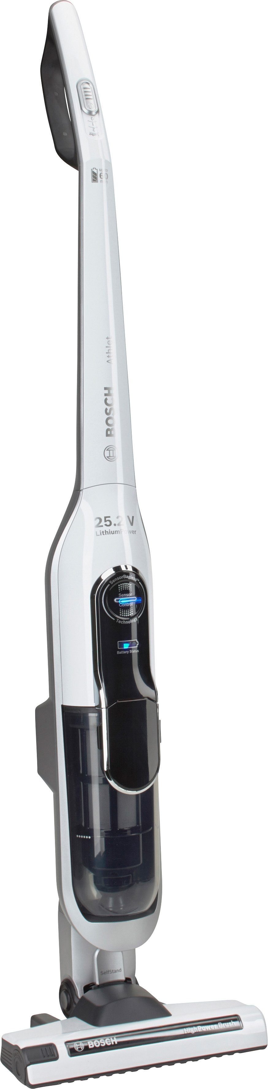 BOSCH Akku-Stielstaubsauger Athlet 25.2 V BCH6ATH25, 60 Min. Laufzeit, beutellos, 3 Leistungsstufen, alle Bodenarten