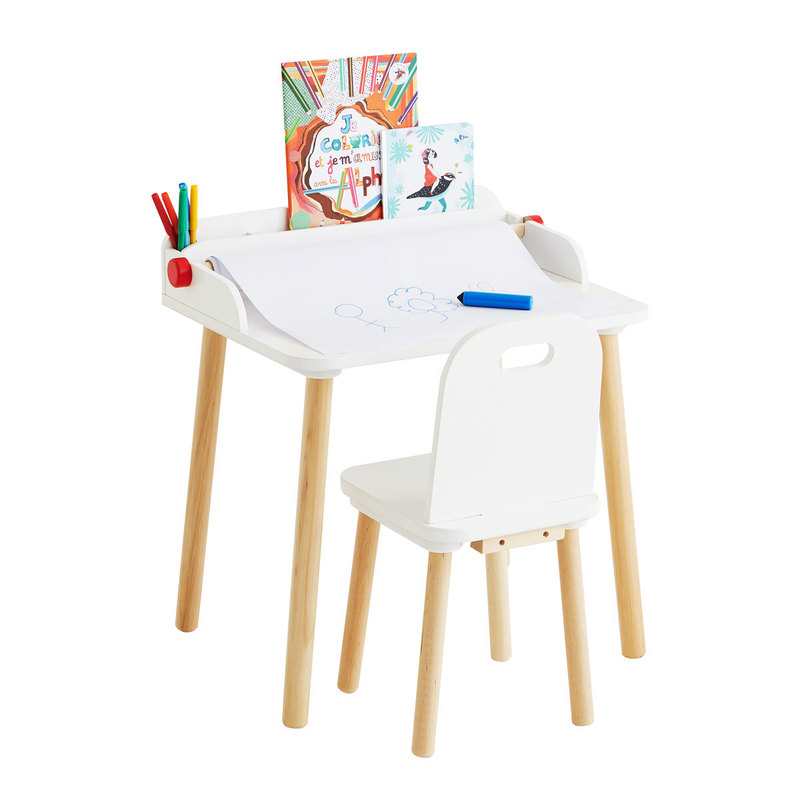Bureau blanc maternelle Oxybul