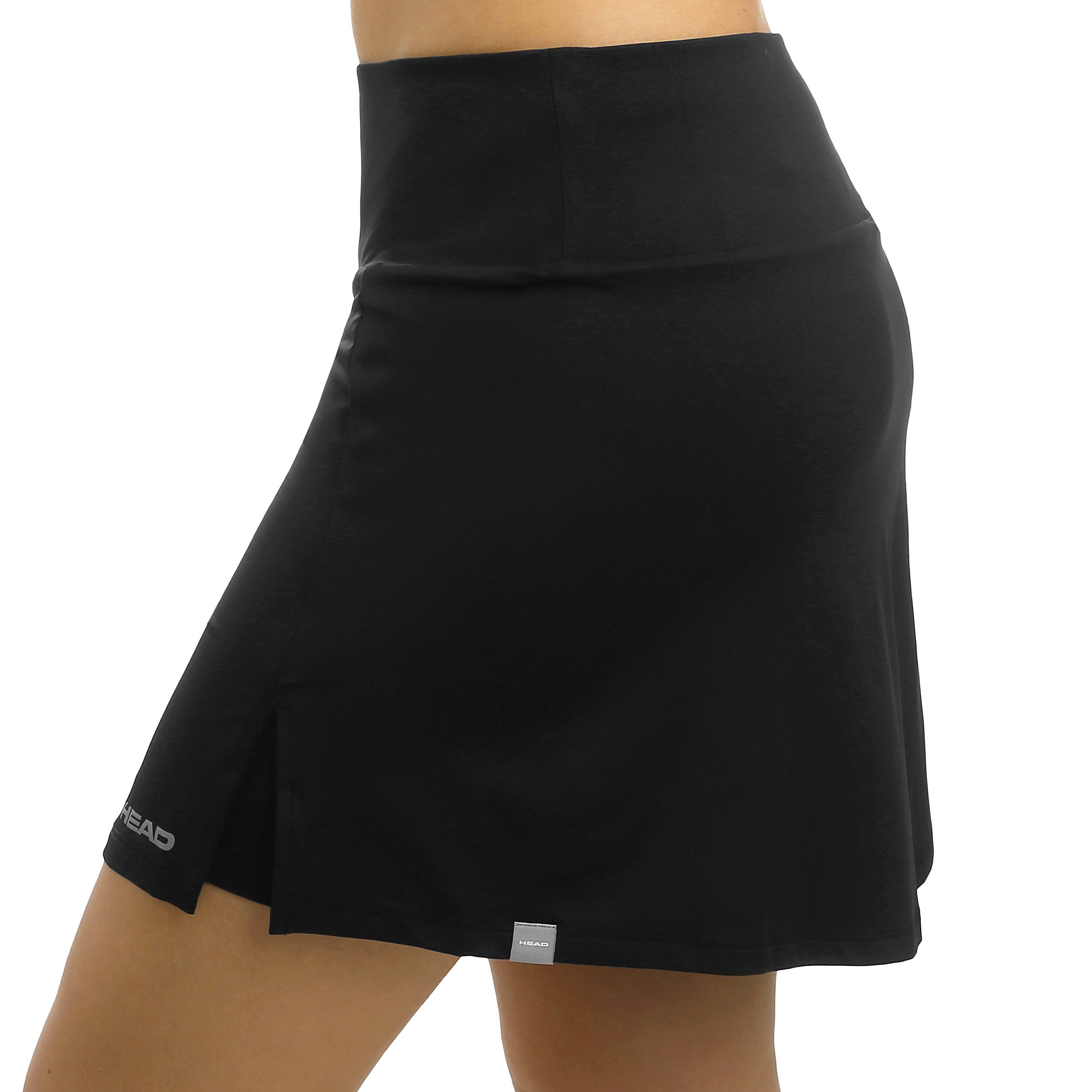 Club Basic Long Rock Damen - Schwarz, Silber
