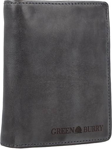Greenburry Vintage Washed Geldbörse Leder 10 cm