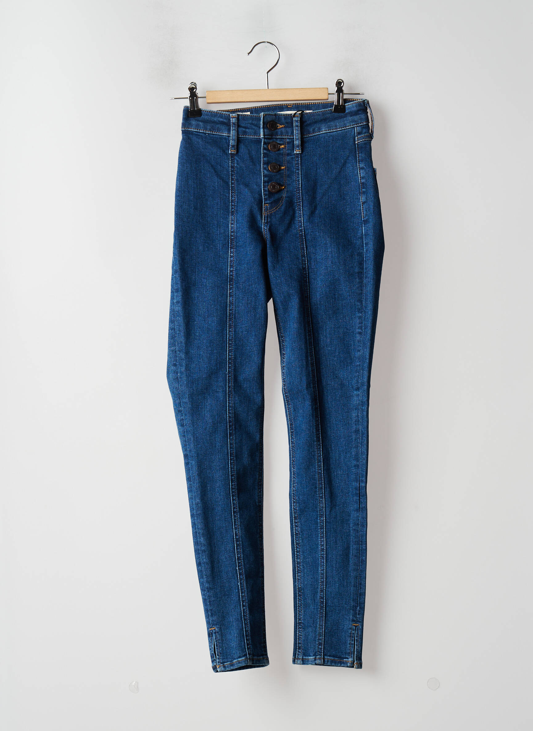Levis Jeans Skinny Femme couleur bleu