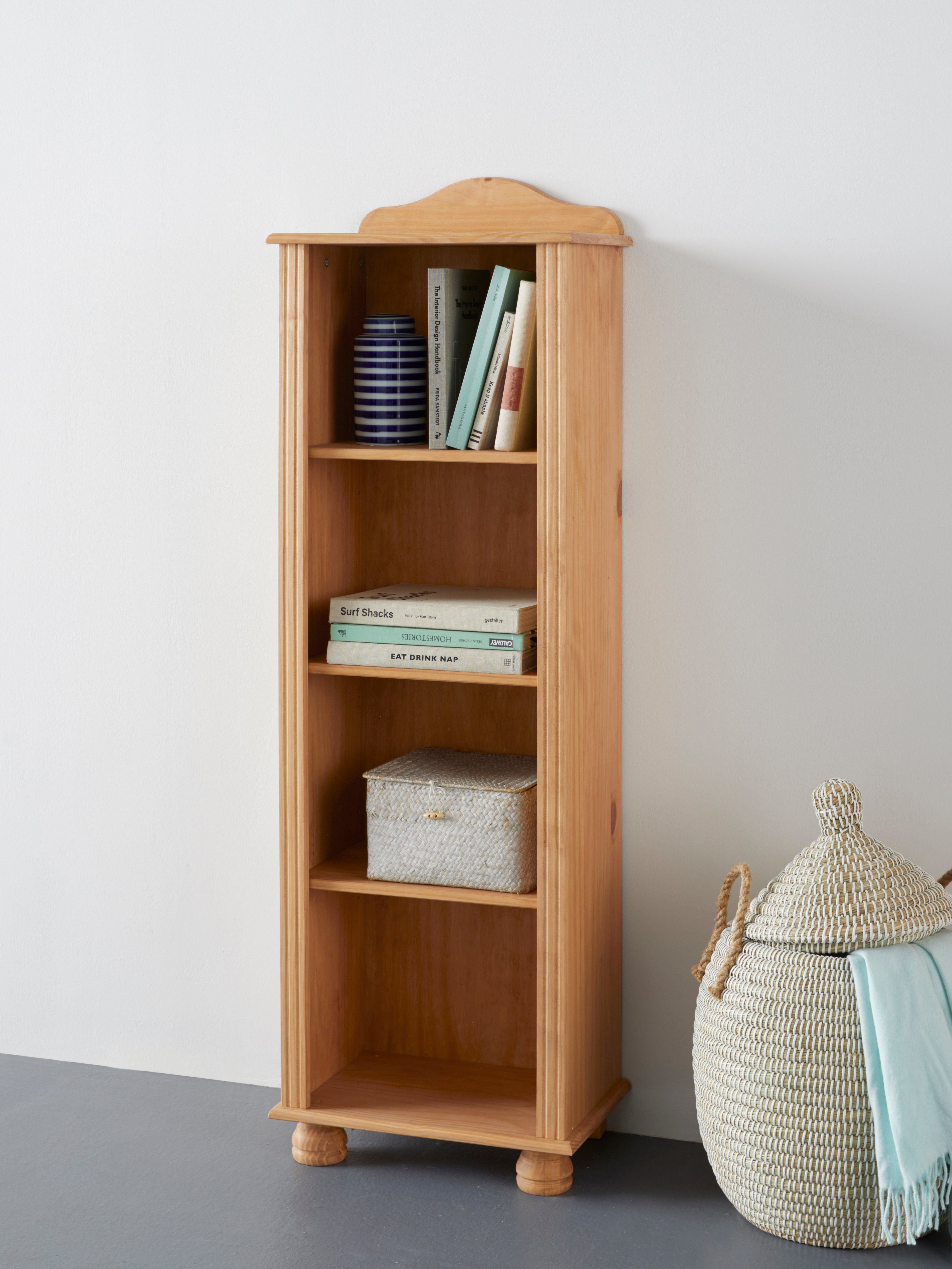 Home affaire Bücherregal Mette, Mit 3 Einlegeböden, Höhe 140 cm