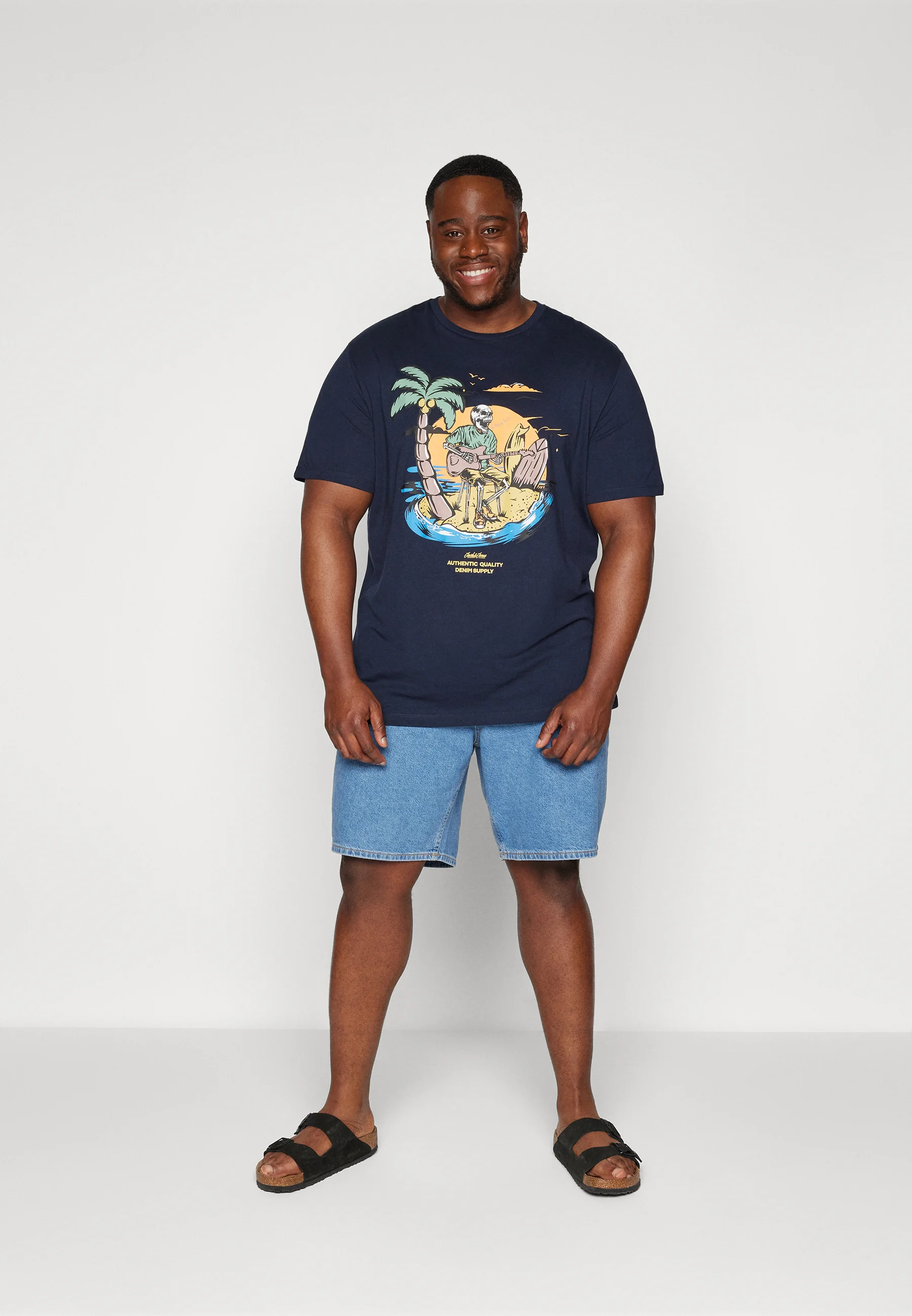 Jack & Jones JJITONY JJORIGINAL - Pantalones cortos vaqueros