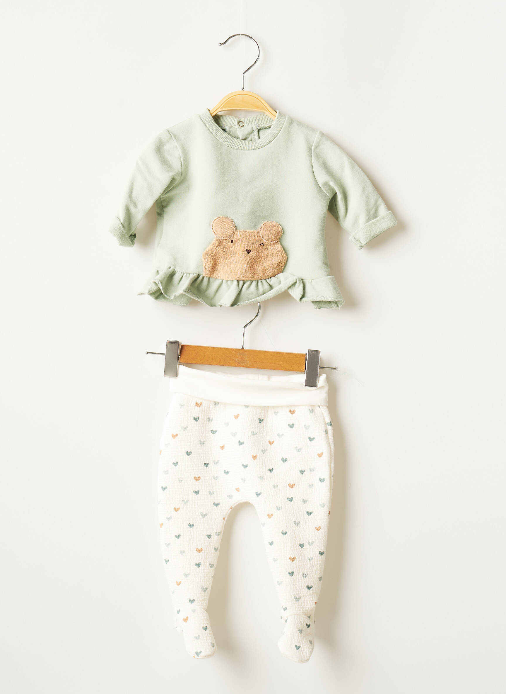 Mayoral Ensembles Pantalon Fille couleur vert