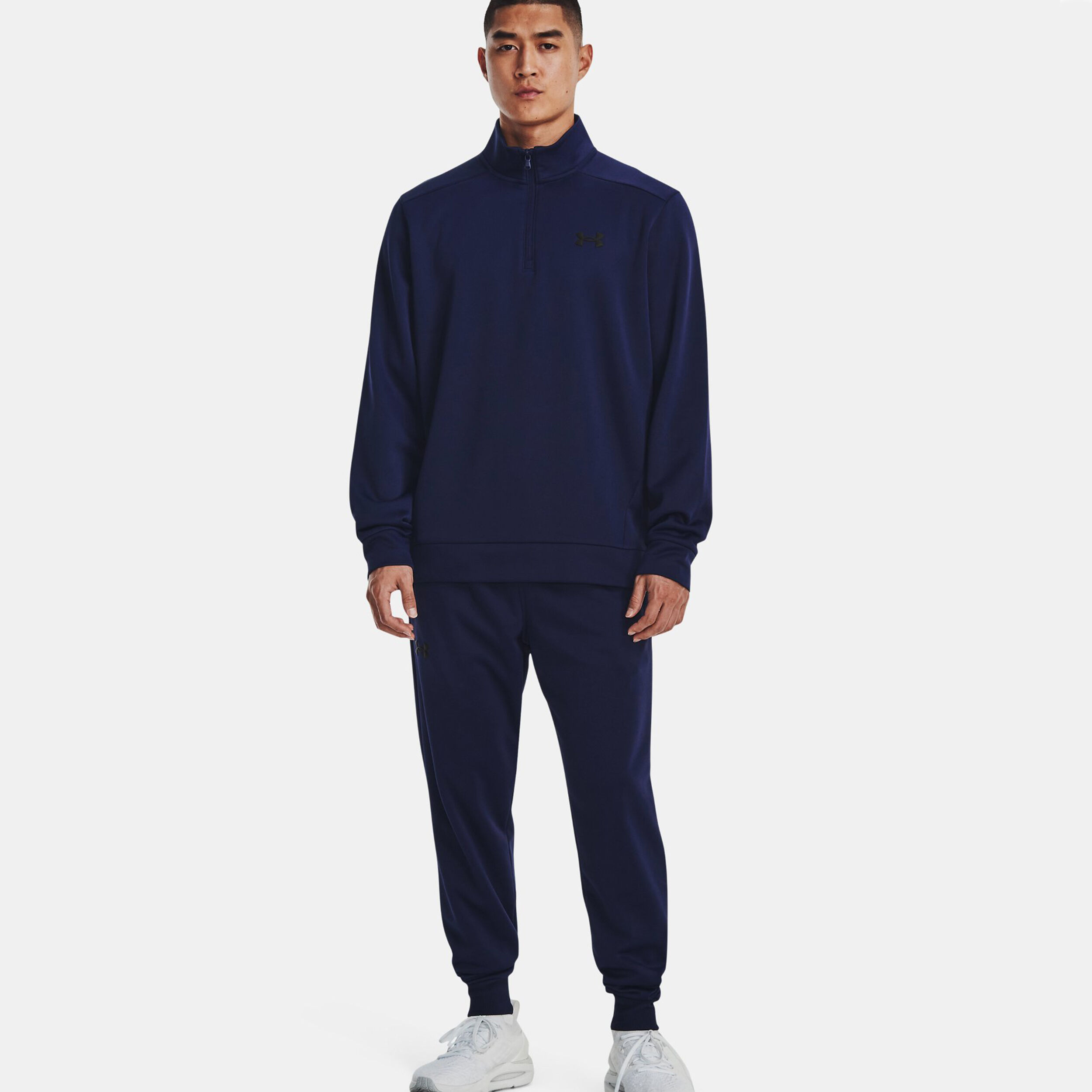 Quarter Half-Zip Longsleeve Herren - Dunkelblau