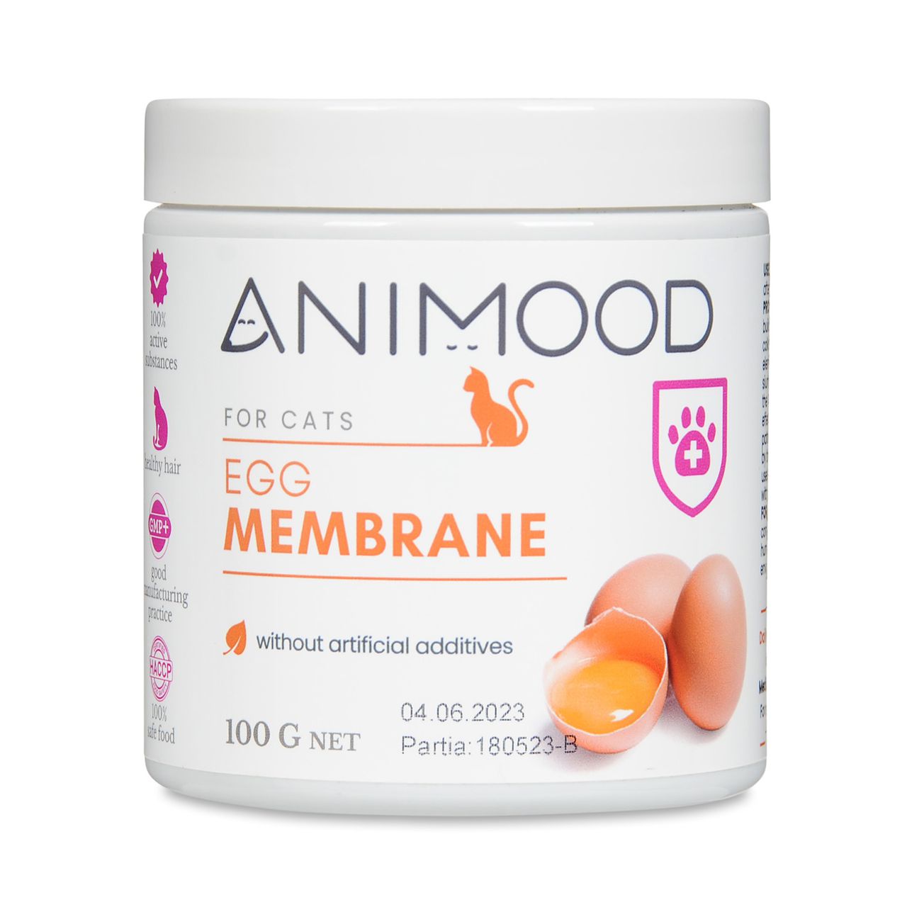 Animood Hühnereimembran für Katzen - Ergänzung 100g
