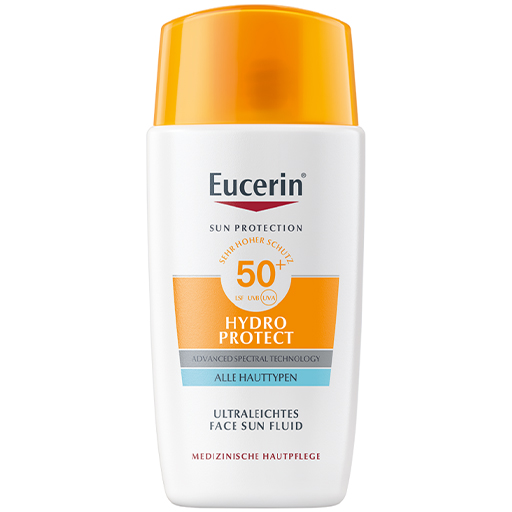 EUCERIN Sun Fluid Hydro Protect Face LSF 50   50 ml  Creme
