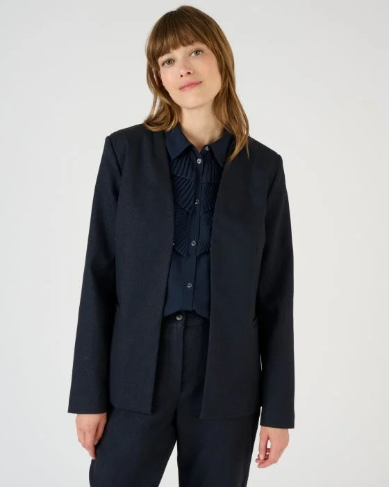 Veste en tissu fantaisie