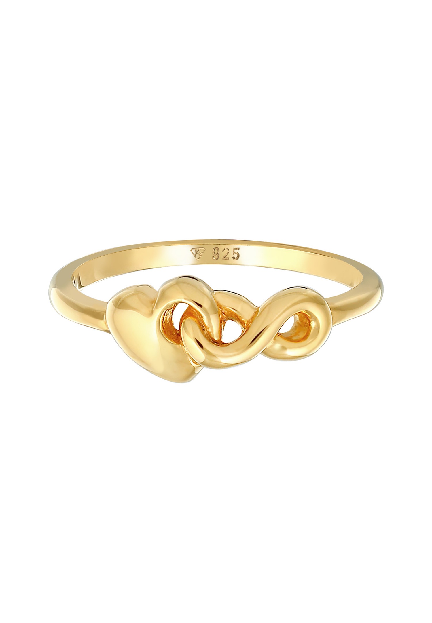 Elli Women's Infinity Heart fused in 925 sterling silver