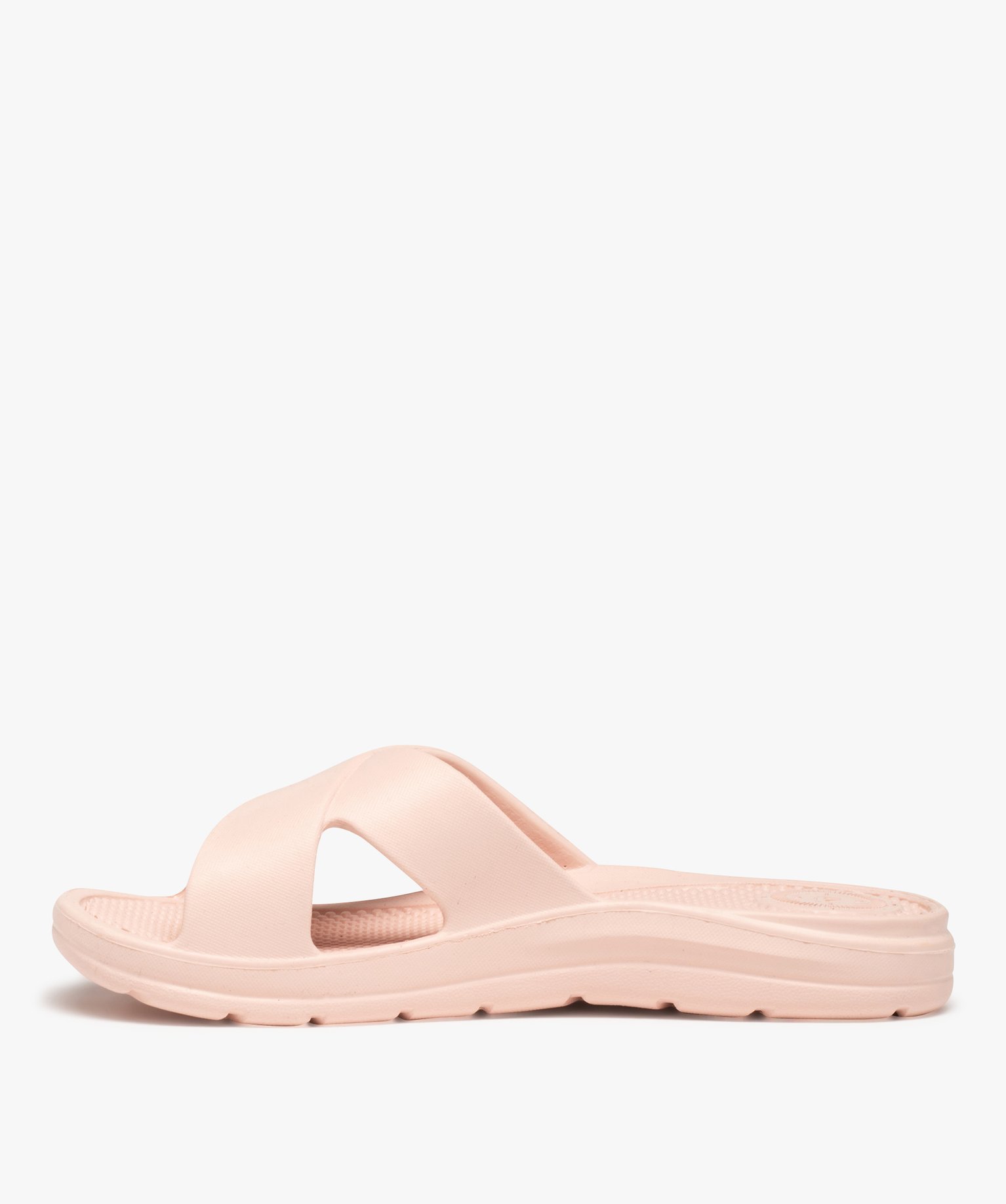 Mules de piscine femme unies - Isotoner rose | GEMO