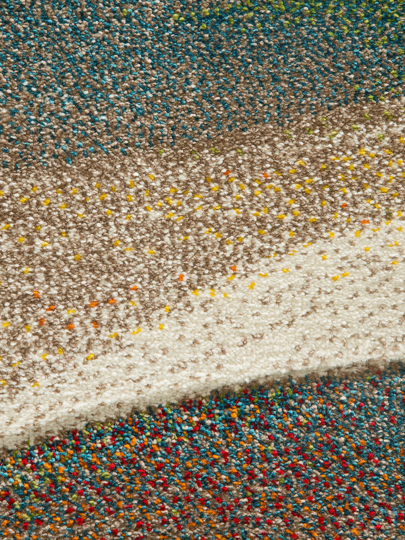 Kaleidoskop Moderner Teppich, Multicolor