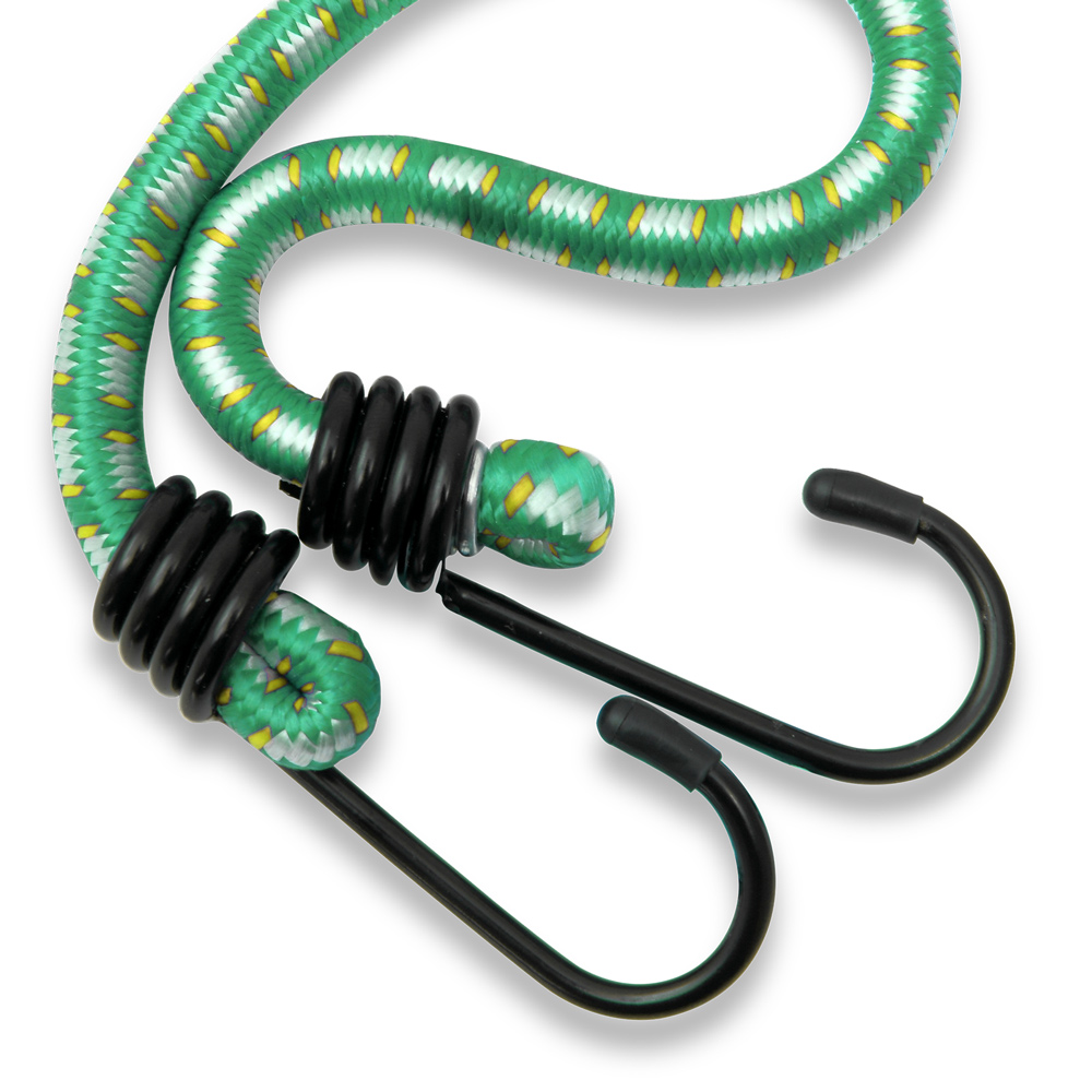 DEUBA Spanngummi Expander 10er Set 61cm x 0,8cm grün / gelb