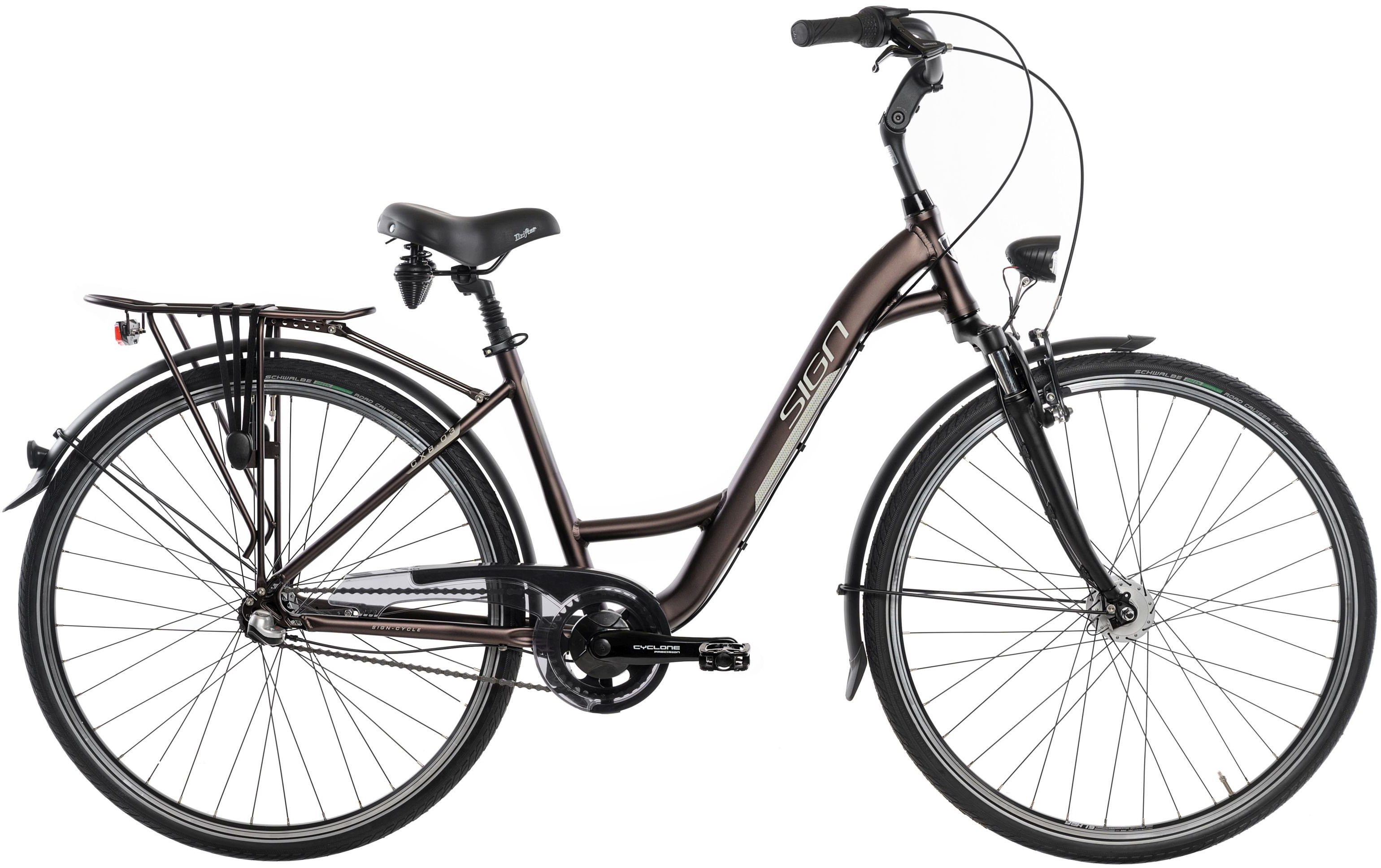 SIGN Cityrad, 3 Gang Shimano NEXUS SG-3C41 Schaltwerk