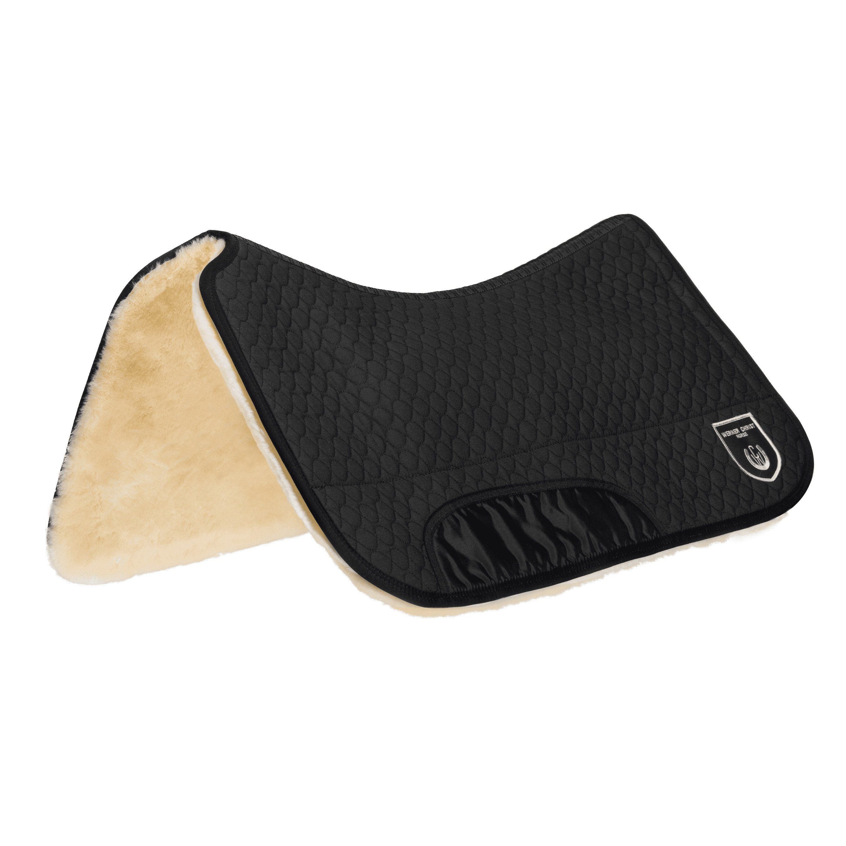 Werner Christ Horse Reitkissen WESTERNPAD 20 MM WOLLHÖHE, aus echtem Lammfell