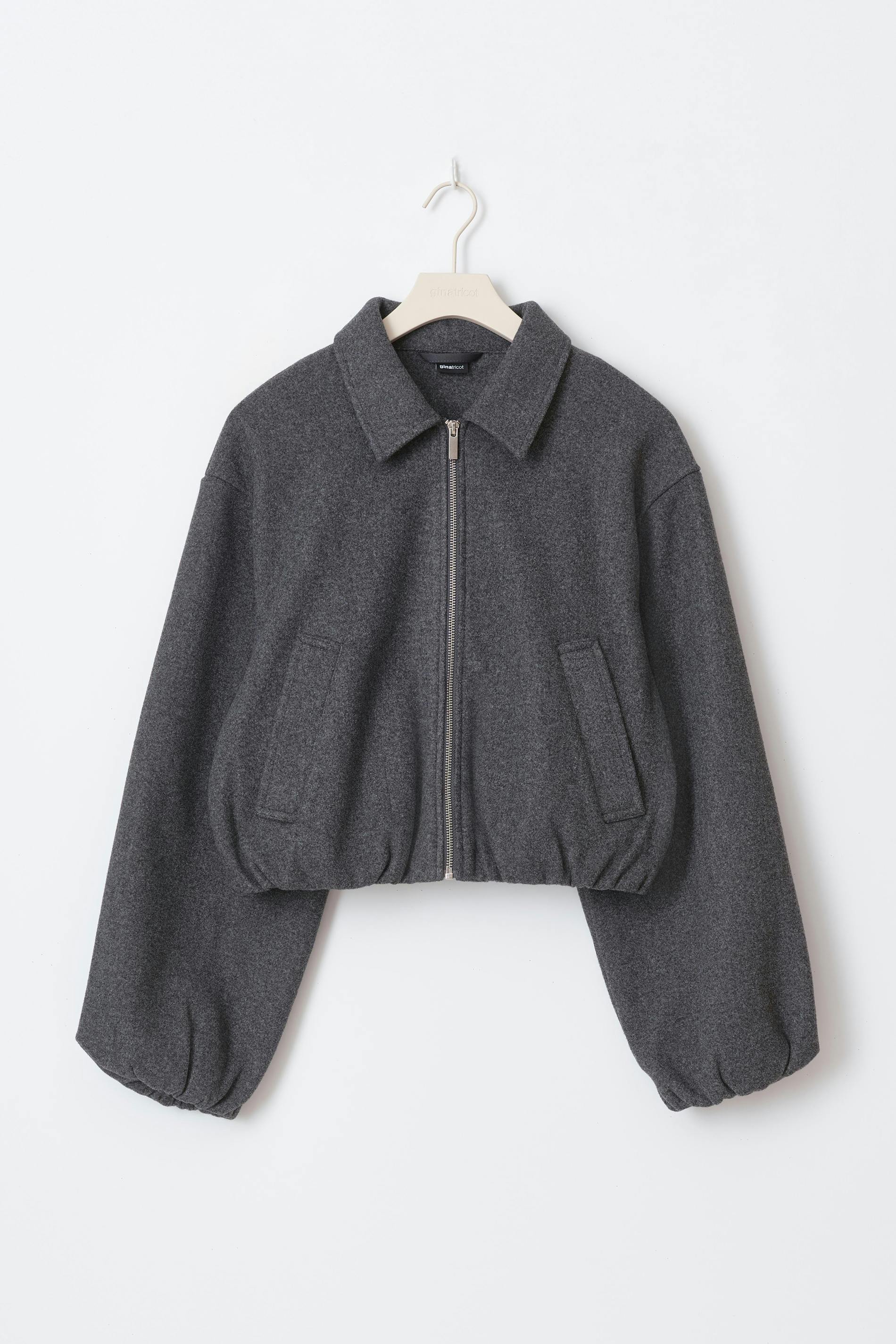 Short felt jacket
