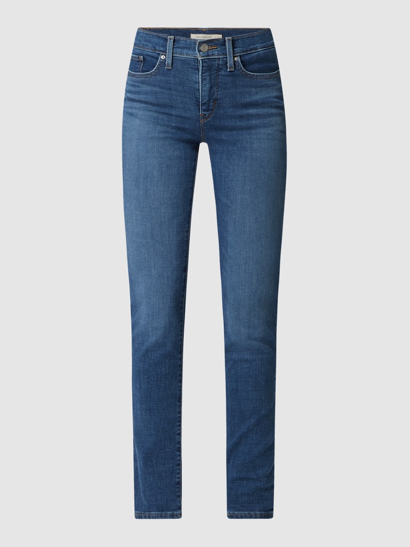 Shaping Slim Fit Jeans mit Stretch-Anteil Modell '312™' in blau